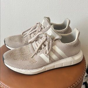 Adidas Swift Beige Athletic Shoes